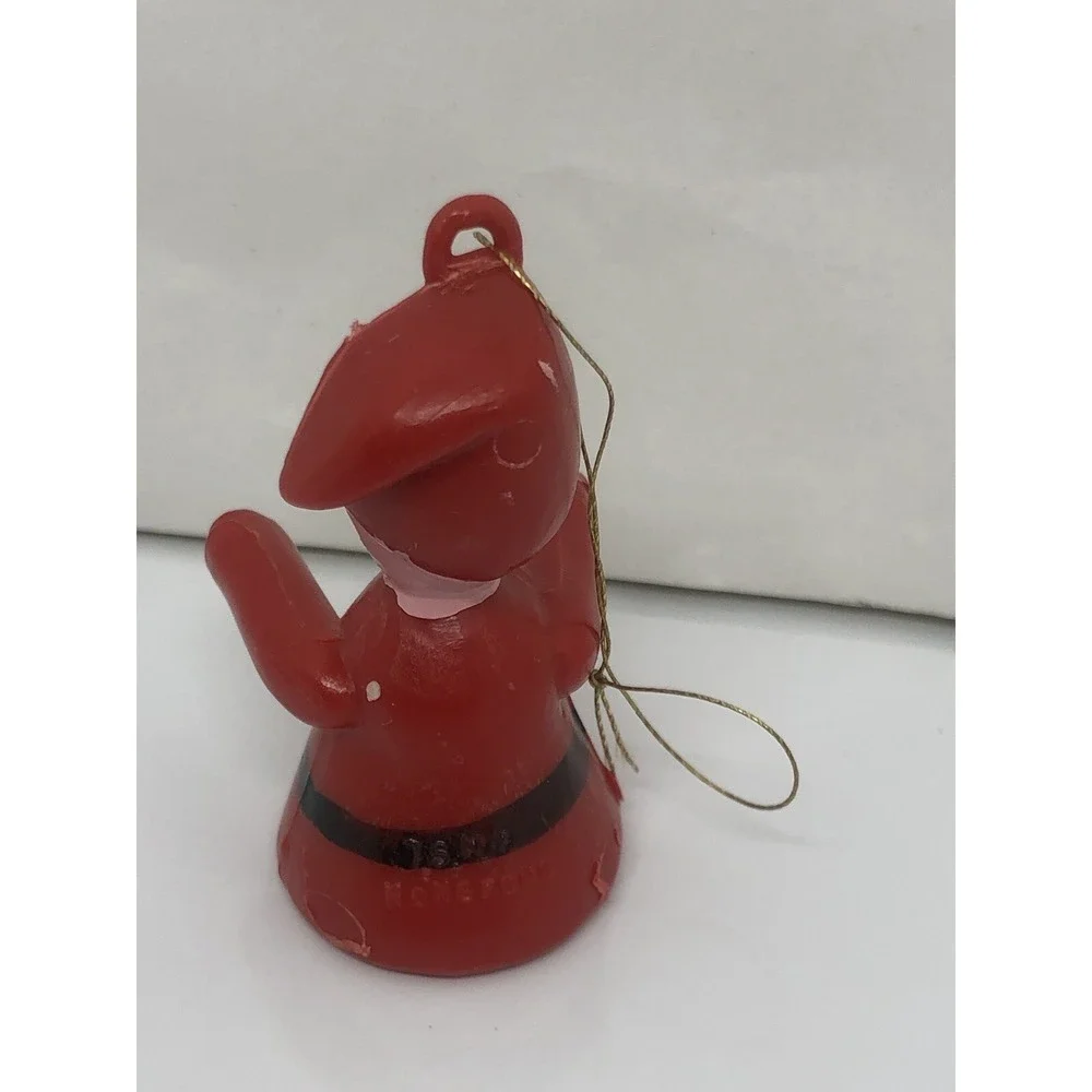 Vintage Hard Plastic JSNY Hong Kong Christmas Ornament‎ Elf 2